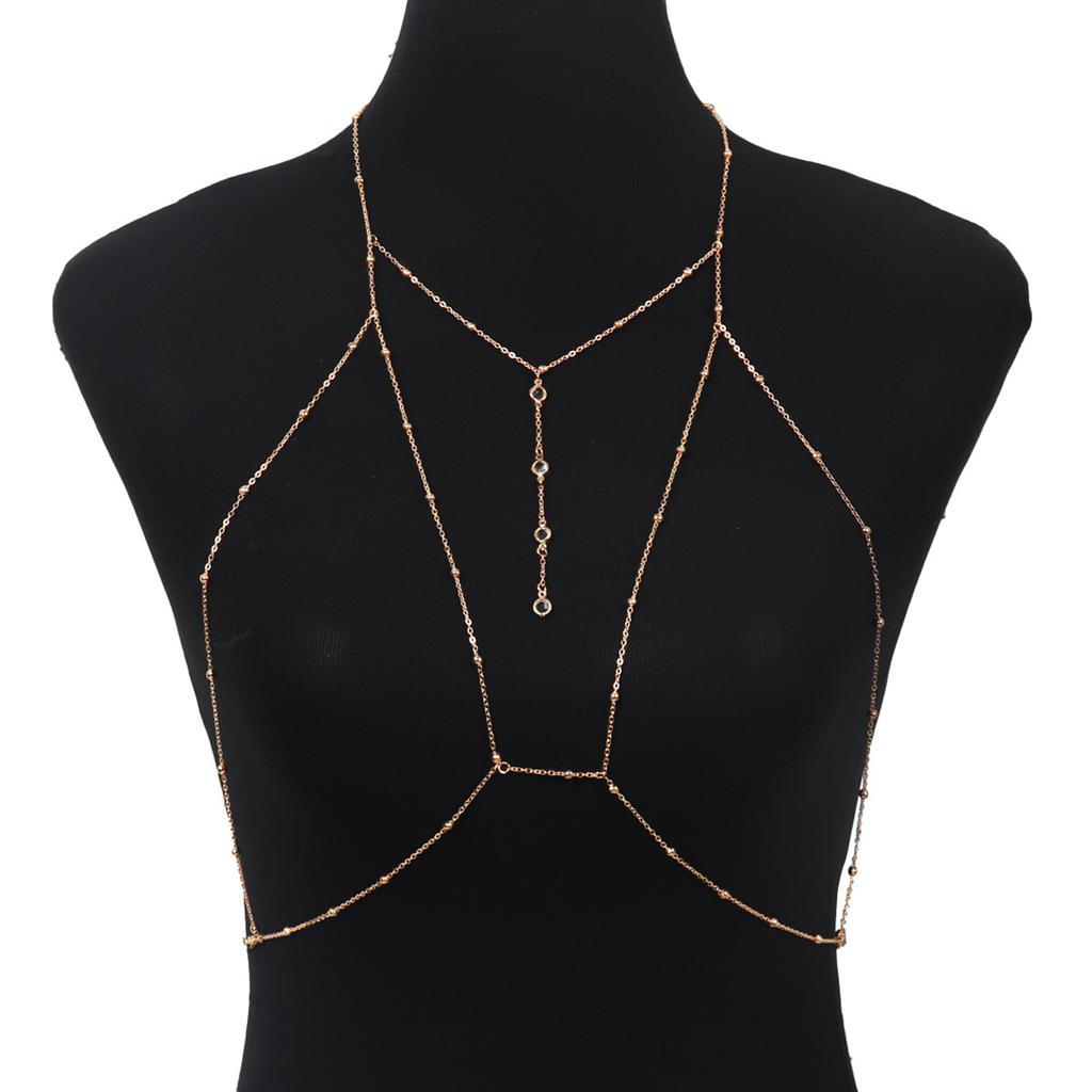 Belly Chains Beach Bikini Body Jewelry Necklace Party Jewelry Layered Waist Chains Alloy Material for Women Summer Beach