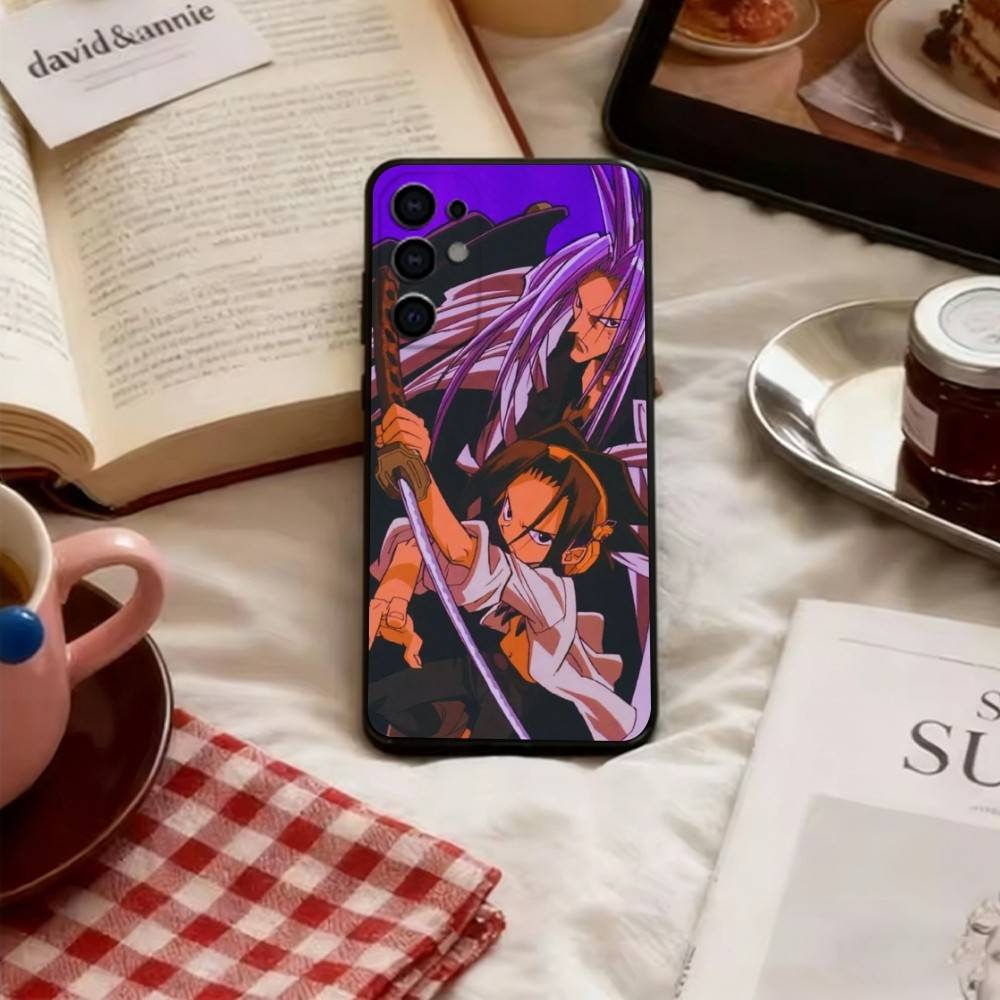 

Shaman King Phone Case For Samsung S25,S24,S21,S22,S23,S30,Ultra,S20,Plus,Fe,Soft Black Cover Samsung S20plus5G