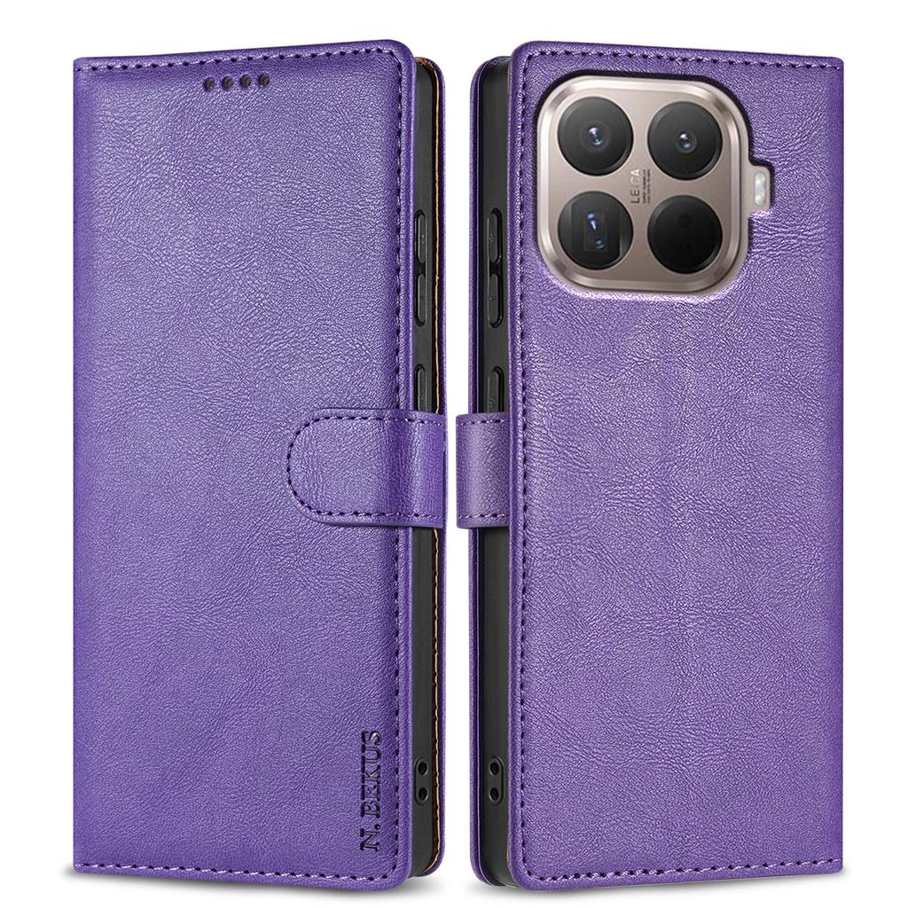 N.BEKUS CSJ-001 For Xiaomi 15T Pro Stand Case PU Leather Wallet Phone Cover