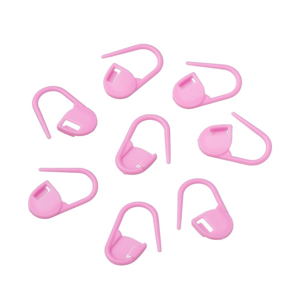 100Pcs/lot Plastic Colored Safety Small Pins Locking Stitch Markers Crochet Latch Needle Clip Hook Tool for DIY Jewelry Making