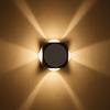 LED Outdoor UP Down Wall Light (Pack of 1) IP-65 Rainproof & Shockproof Alluminium Body 4 Way Exterior Wall Step Light Fixture