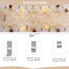 70CM*300CM Golden Table Runner Glitter Metallic Foil Sheer Dining Wedding Anniversary Holiday Birthday Table Decor Home Party