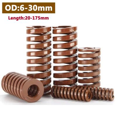 2pcs Extremely Heavy Load Mould Die Spring Spiral Stamping Compression Springs Outer Diameter 6-30mm