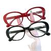New Unisex Round Polygon Glasses for Men Women Pc Frame Glasses Plain Glasses Nearsighted Oval Eyewear Glasses -1.0 -2.5 -2