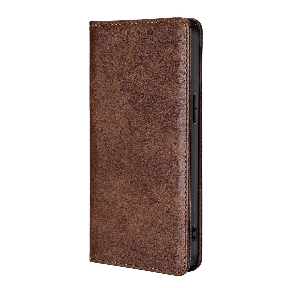 

Infinix Hot 50Pro/60i Смарт-защитный чехол для телефона с несколькими слотами для карт Hot 40/40 Pro 4G темно-коричневого