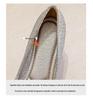 Spring 2025 Women's Rhinestone Bow Pointed Toe Loafers, Sizes 41-43