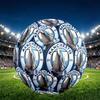 Manchester City FC Print Size 5 Soccer Ball, PU Wear Resistant Football for Match Training and Daily Practice, Birthday Gift for Soccer Fans