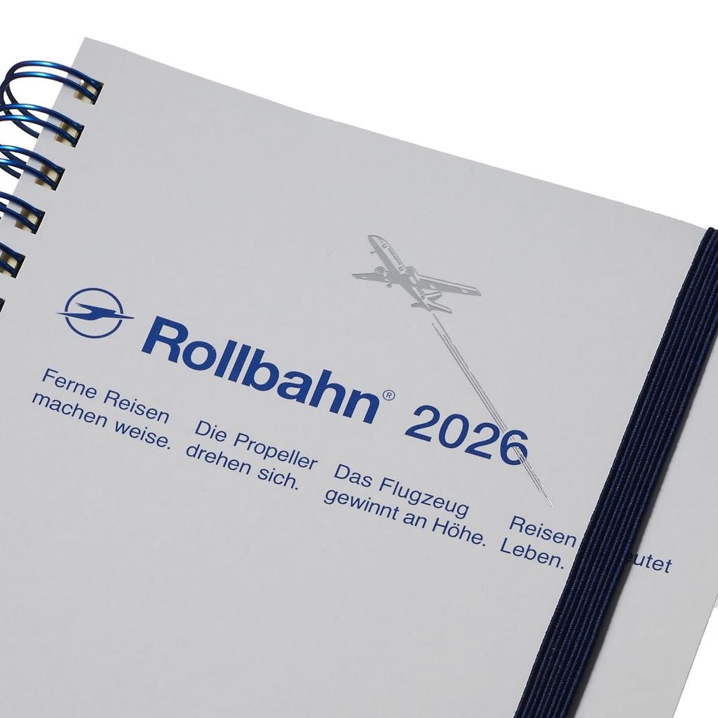 [Delfonics Planner 2026 Edition / Starting October 2025] Rollbahn Graffiti Diary L Monthly Schedule Book (White)
