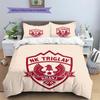 NK Triglav Kranj Pattern Bedding Quilt Set  Home Decoration  Gift (1 * duvet cover + 2 * pillowcase  without core).xwn