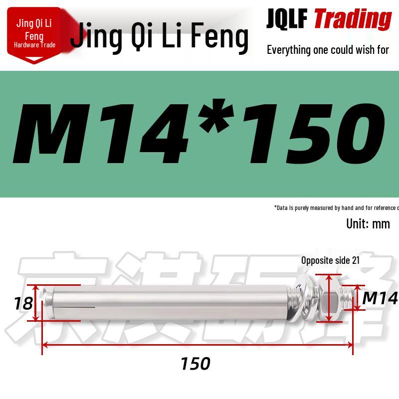 304 Stainless Steel Expansion Bolt - National Standard Screw Nail