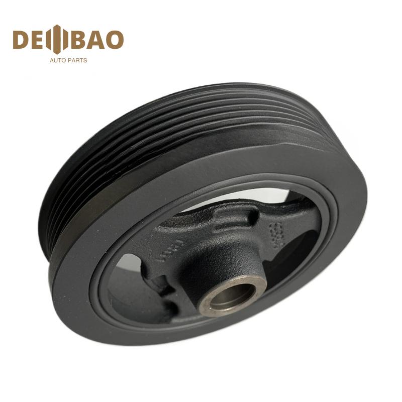 4666099AB Crankshaft Pulley Damper for Jeep Rubicon JK 3.8L 2007-2017 Dodge Chrysler 04666099AA 04666099AB 4666099AA