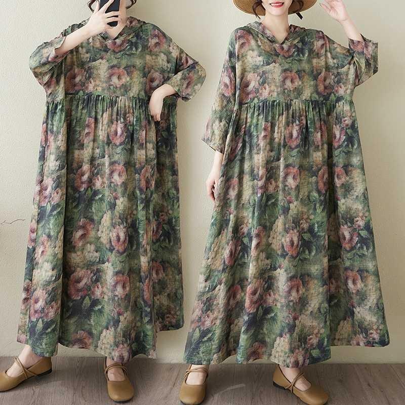 Women's Monochrome Long Dress