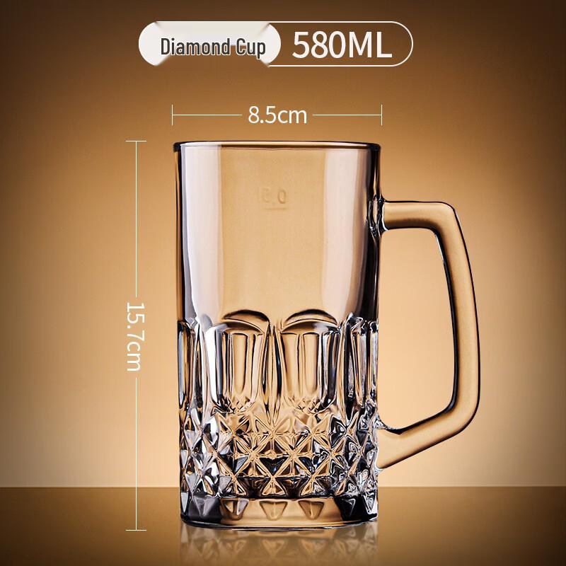 Changqi Thickened Glass Beer Mug