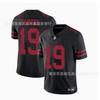 NFL San Francisco 49ers Herren-Uniform 19 #Deebo Samuel Rugby-Uniform