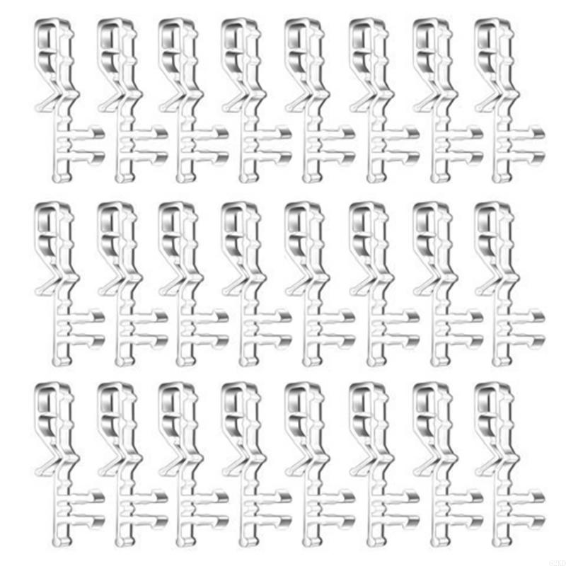 62KD 24Pcs Curtain Clips for Blinds Blind Clip Vertical Clip Curtain