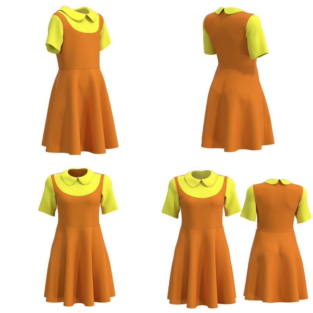 High Quality Squid Game Cosplay Costume Dress New Materials Flexible And Stylish