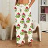 Men's Plush Christmas Print Pants Casual Sleep Pants