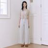 Women Half Sleeve Round Neck Cardigan T264mcd246w