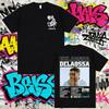 2025 Summer Rapper Delaossa Album Tour Print Men Women High Street Casual Oversized 100% Pure Cotton Printed Leisure T-shirt