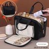 2025 Premium Travel Makeup Bag, Spacious Multi-Compartment Cosmetic Organizer for Women