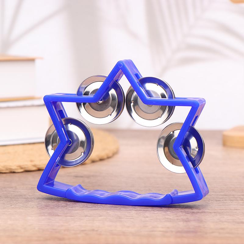 Kindergarten Hand Bells Toys Music Toys Shaking Bells Tambourine Toys Percussion Instruments