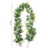 Simulation Rattan Wedding Landscaping Green Plant Vine Eucalyptus Green Leaf Home Indoor Simulation Flower Wall Hanging