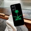 Kingdom of Saudi Arabia Flag Case For Realme 12 Pro Plus 11 13 14 C63 C61 C55 C51 C53 C25 C65 C67 C71 C75 GT6 GT7 15 Pro