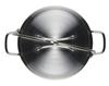 TSBBQ Light Stainless Steel Half Dutch Oven Cooking 10 Inches Mirror Finish in Tsubame (Anhydrous Pot) TSBBQ-029 [Made Sanjo]