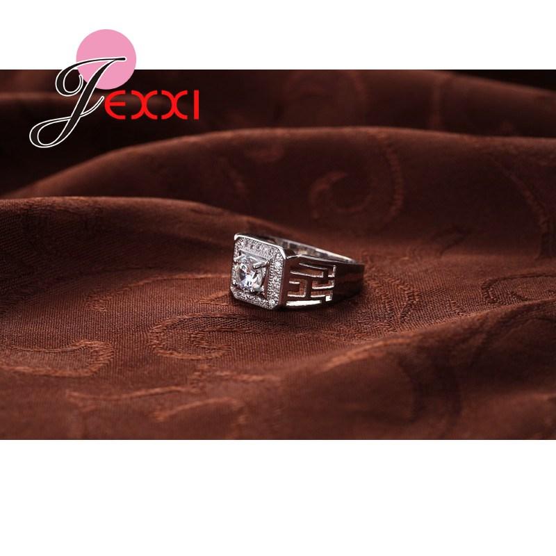 Hot Promotion 925 Sterling Silver Rings Women Party Wholesale Price Zircon Rhinestone New Arrival Engagement Gift