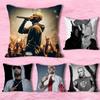 Rapper E-Eminems Various Sizes Square Pillow Case For Car Home Bedchamber Decor Custom Valentine Gift