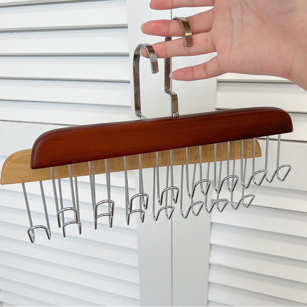 Tank Top Bra Hanger, Tie Storage Hangers, Multi Hook Coat Rack, Space Saving Hangers, 8 Hooks Tank Top Hanger, Storage For Belts Ties, Tie Storage Rac