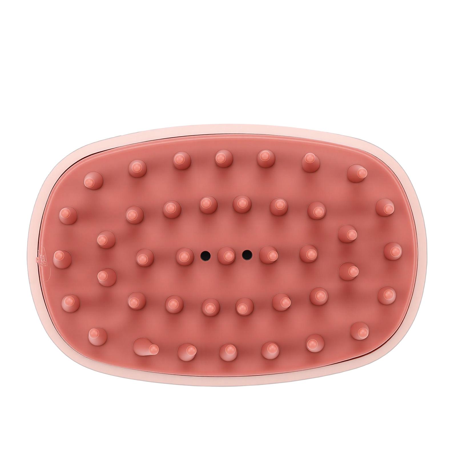 

Silicone Scalp Brush Deep Cleaning Scalp Scrubber Hair Washing Shampoo Brush for Men Women Pink