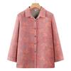 Grandma's Pure Cotton Long Sleeve Shirt for Spring and Summer - Perfect for Middle-aged and Elderly Women