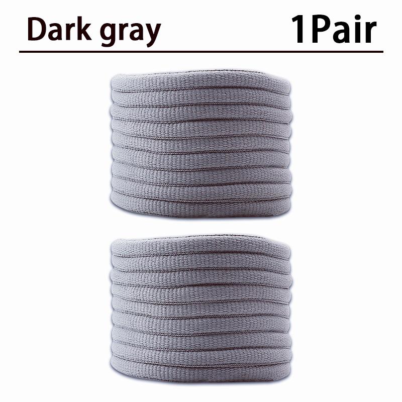 New Half Round High Quality Shoelaces 5mm Width Solid Color Shoelace Sneaker Classic Shoe Laces 1 Pair/3 Pair/5 Pair