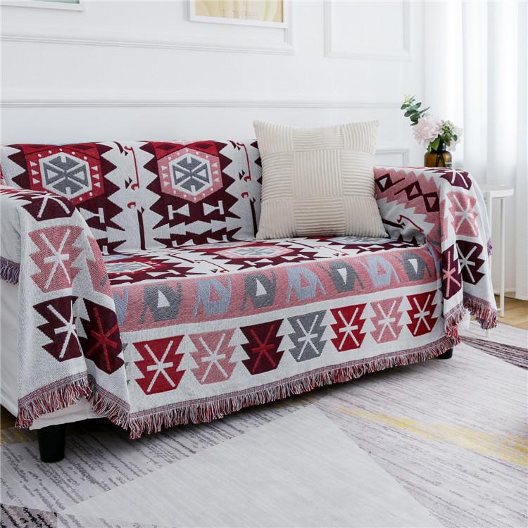 

Двустороннее утолщенное полотенце для дивана с полным покрытием, сезонный чайный столик, уличная скатерть, походное одеяло 90*180cm