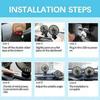 Newly Double Cooling Car Fan Presencte, Upgraded Portable Vehicle Cooling Fan