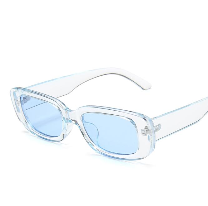 Rectangle Sunglasses for Women Men Trendy Retro Fashion Sun Glasses Vintage UV 400 Protection Square Frame 2024