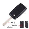Remote Key Case For Peugeot 207 307 308 407 607 807 For Citroen C2 C3 C4 C5 C6 Flip Folding Car Key Shell 2/3/4 Buttons