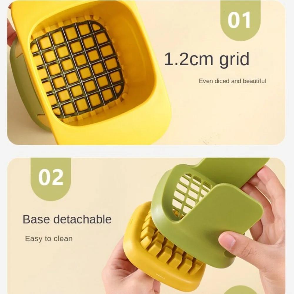 Portable Vegetable Chopper Multifunctional French Fries Cutter Hand Onion Grater Dicer Cucumber Potato Slicer Kitchen Gadgets