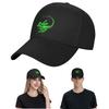 T Rex Skeleton Green Logo Baseball Caps Snapback Men Women Hats Casual Cap Hip Hop Baseball Hat Casquette