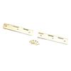 50 Pcs Door Hinge 58x19mm Vintage   Hvy Duty Iron Folding Butt Hinge for Sewing NaMachine Table Cabinet