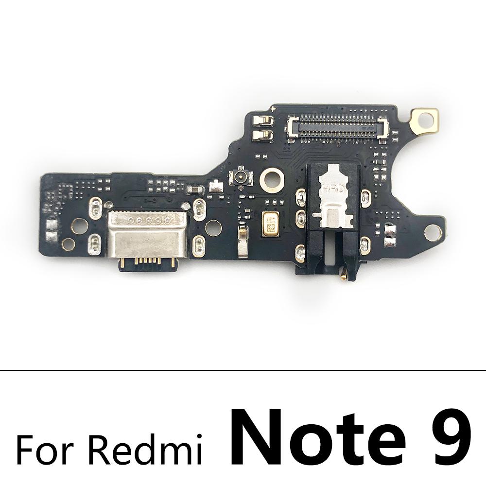 USB Dock Connector Charging Port Flex Cable For Xiaomi Redmi Note 1 1A 6 7 8 9 Pro 8T 9S 11 Pro Charger Board With Mic Module