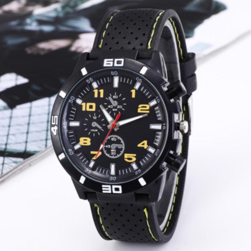 New Sports Silicone Fashion Racing Business Quartz Men's Watch Watch