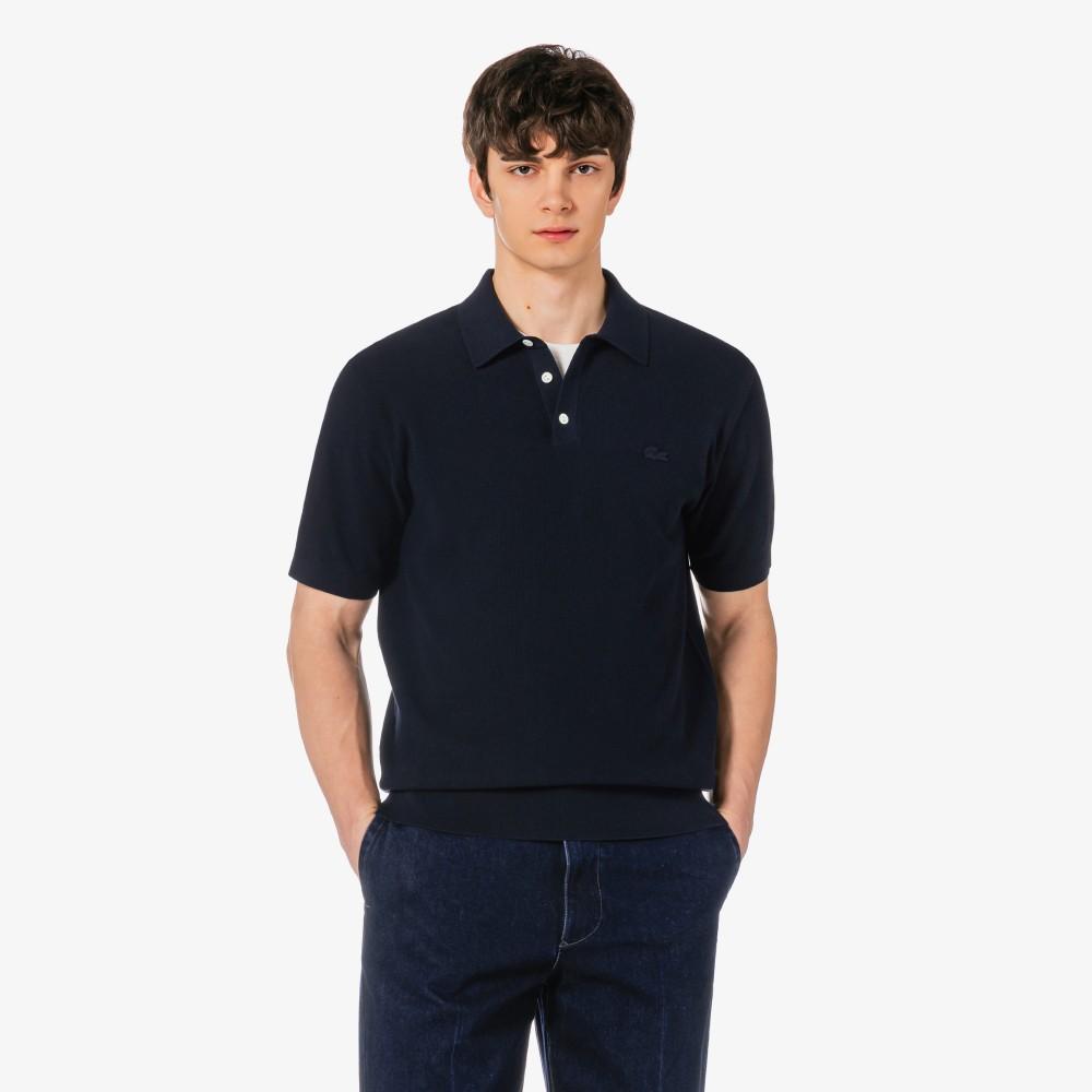 [lacoste] Men's Pique Short-Sleeve Sweater Polo Shirt PH942E-56G