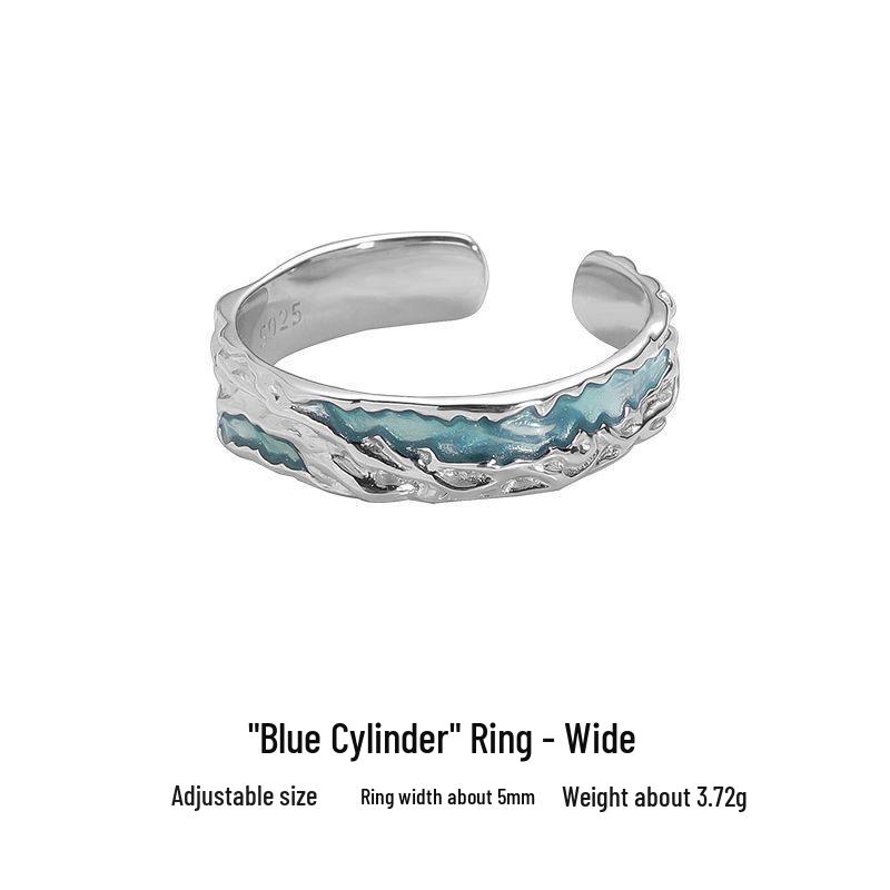 Trendy Men's & Women's Pinky Ring: Stylish, Open-Index Finger Design for Couples