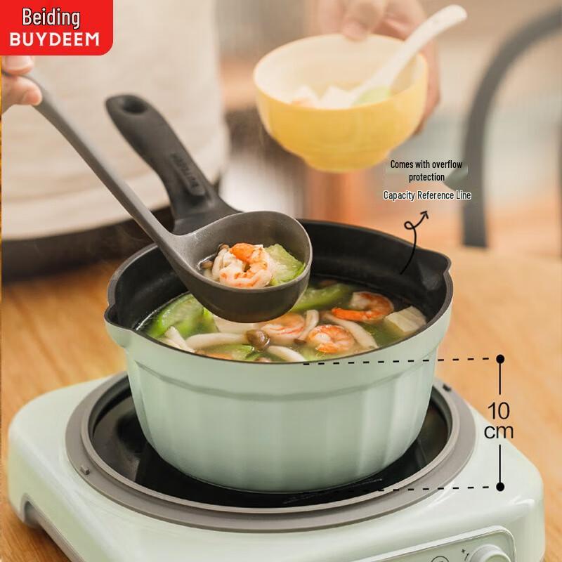 Buydeem 20cm Non-Stick Enamel Milk Pot
