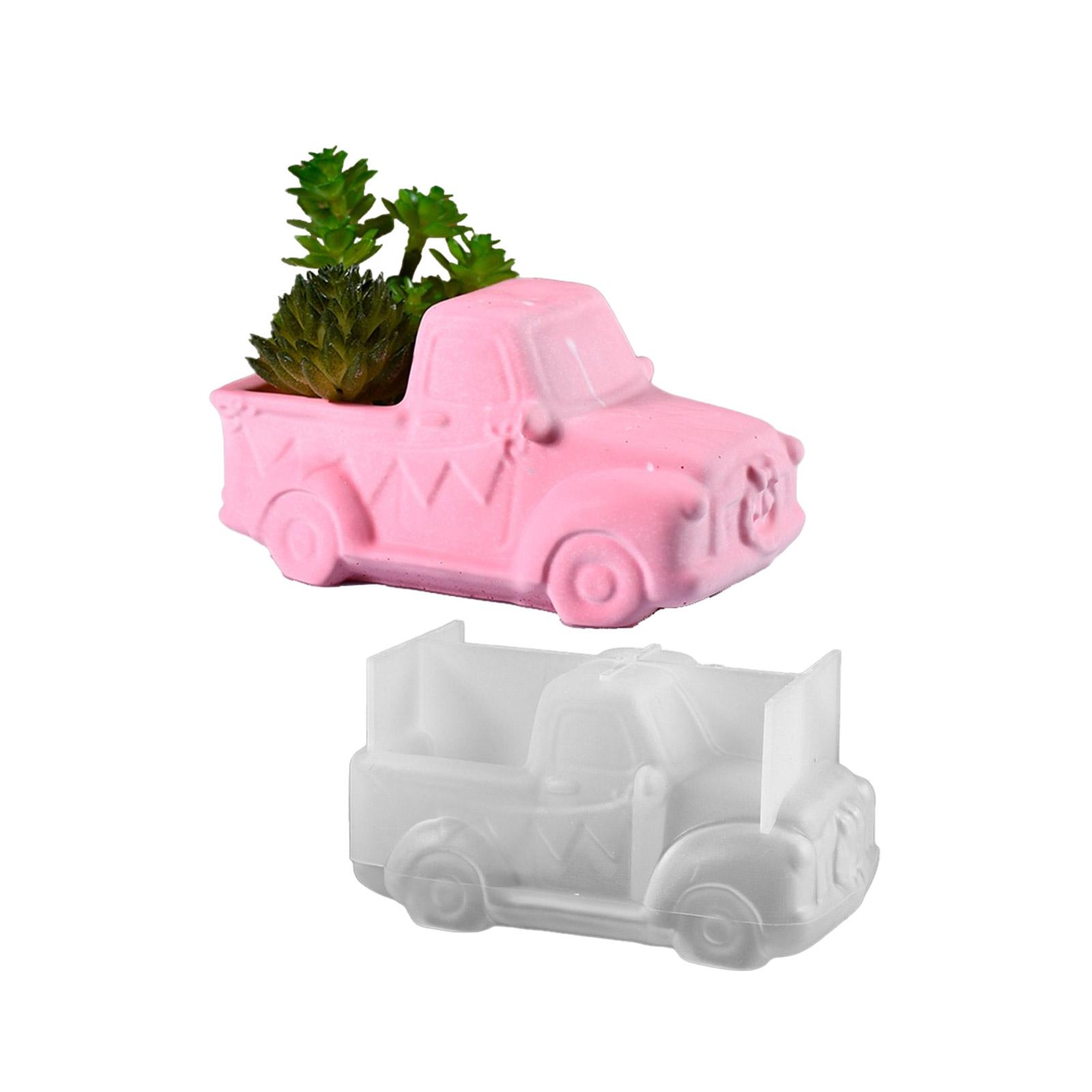 

Уникальная форма автомобиля, суккулентный горшок, ретро-форма автомобиля, силиконовая форма для суккулентного горшочка и свечного сосуда, поделки своими руками