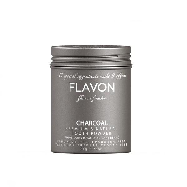 

Flavone порошкоподібна зубна паста вугільна, 50г, 1 шт