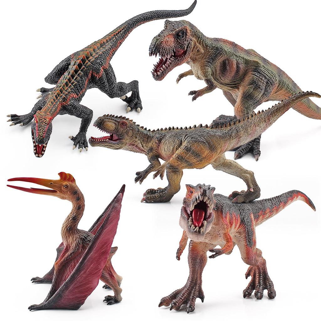 Realistic Velociraptor Dinosaur Statue Pvc Animal Toy For Children