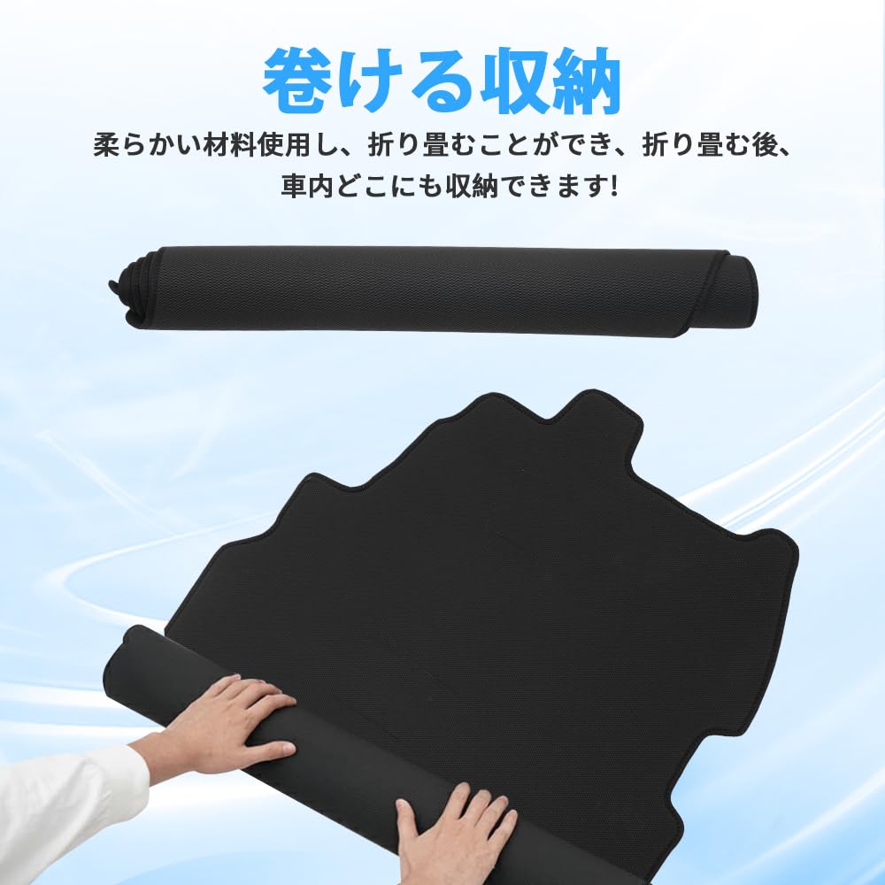 Exclusively for the BLUESEATEC Luggage Mat for the New Toyota Sienta MXP Series 3rd 2D Trunk and Easy To Replacement [Designed Manufacturer] (10